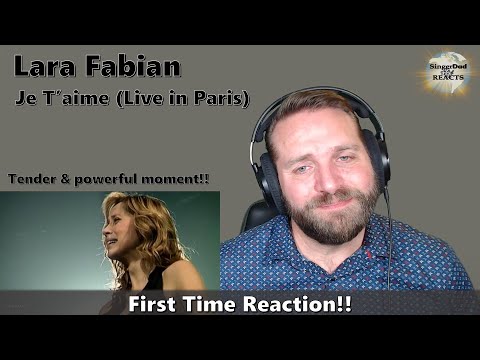 Classical Singer Reaction - Lara Fabian | Je T'aime. Such a touching performance. Re-Upload.