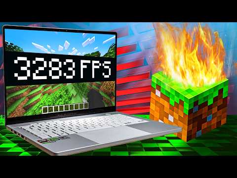 I Tested The BEST Minecraft Gaming Laptop!