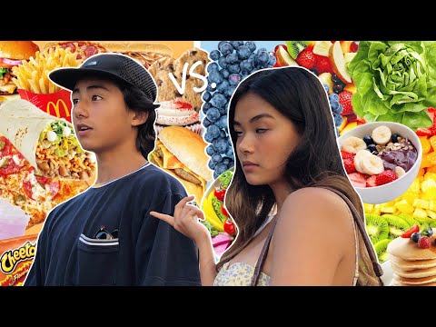 I switched diets with my brother for a day