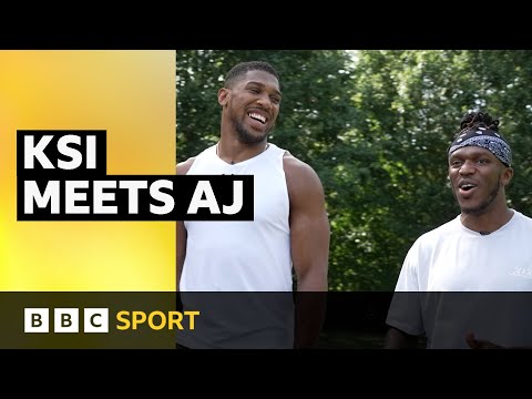 'Can you handle the pressure?' - Anthony Joshua meets KSI | BBC Sport