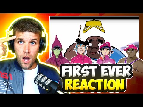 Rapper Reacts to Gorillaz FOR THE FIRST TIME!! | Clint Eastwood (First Reaction)
