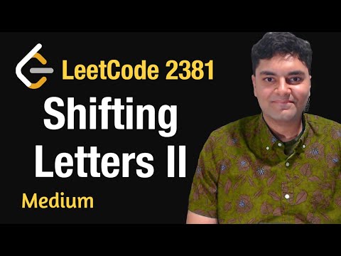 Shifting Letters II - Leetcode 2381 - Python