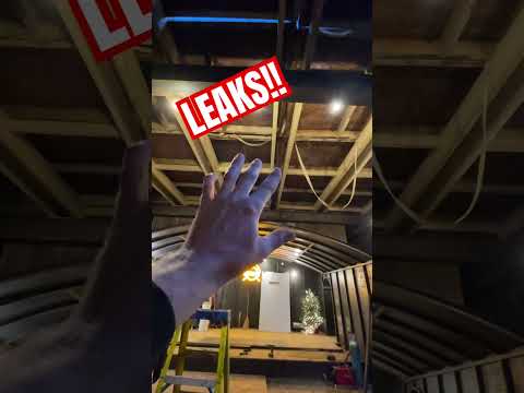 Dealing with water in the Secret Garage