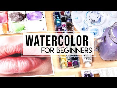 HOW TO USE WATERCOLOR - Guide for Beginners