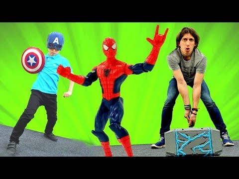 Человек Паук и новые Мстители! Игры для мальчиков.
