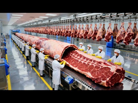 Inside the Cow Factory: How McDonald's Makes 68 Million Burgers Daily (Full Process)