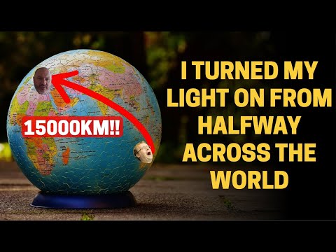 Using an SMLight ZigBee controller I turn my light on from 15000km away - With @TechMeOut5