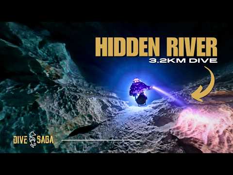 3.2km CAVE DIVE into France’s Hidden River | Gouffre de Cabouy Cave Diving Adventure