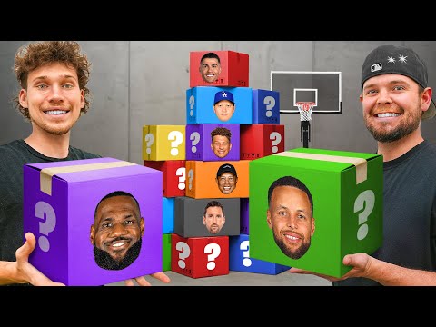 I Bought Famous Athlete Mystery Boxes From Every Store!