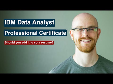 IBM Data Analyst Professional Certificate by Coursera | Is it Worth it?