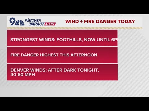 Colorado facing 'particularly dangerous situation' due to fire risk after high winds, dry conditions