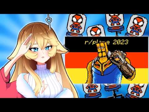 Deutschland spielt nicht! | r/place Reaction