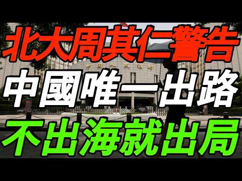 【北大周其仁 直播警告】中国唯一出路！不出海就出局，影射北京，别把自己堵死了！信息量炸裂！