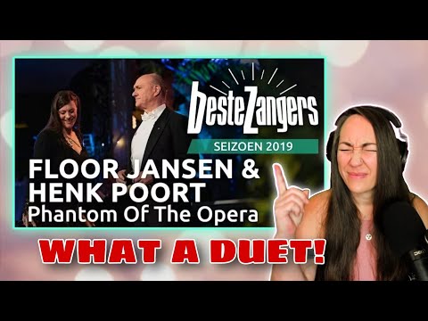 That voice! | Floor Jansen & Henk Poort - Phantom Of The Opera | Beste Zangers 2019 | Reaction