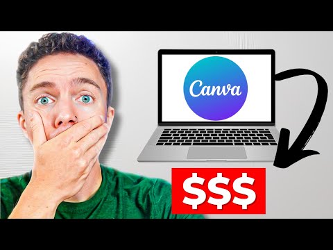 GENIUS Way To Make Money Online Using ONLY Canva (Step by Step)