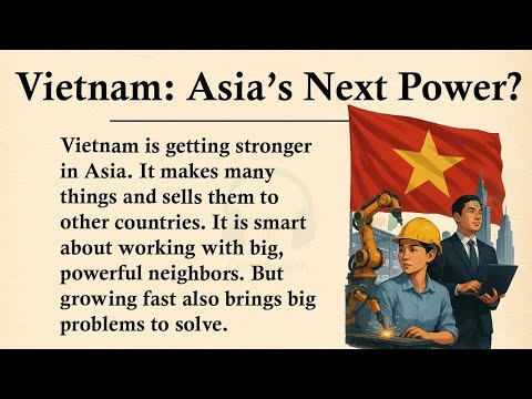 Why Vietnam Is Quietly Becoming Asia’s Next Power || 🔴🟡Learn English Through Story Level 3