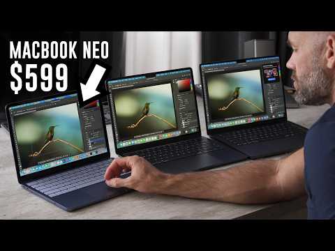 Professional Photographer Tests Macbook Neo