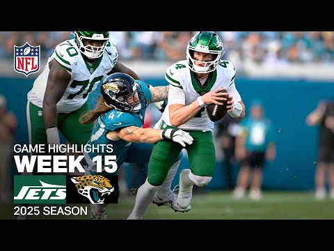 New York Jets vs. Jacksonville Jaguars Game Highlights | NFL 2025 Season Week 15