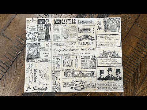 Craft With Me - Vintage Style Advertisement Page