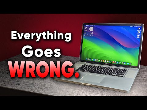 Forcing MacOS 14 Sonoma onto a MacBook Pro 17”