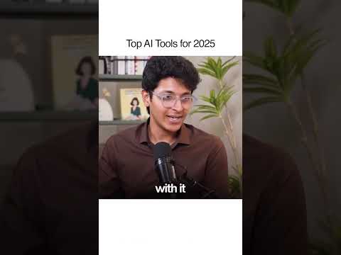 BEST AI TOOLS TO USE IN 2025!🔥