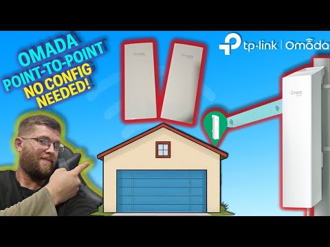 Omada Point to Point — Extend Internet to Your Garage or Shop!