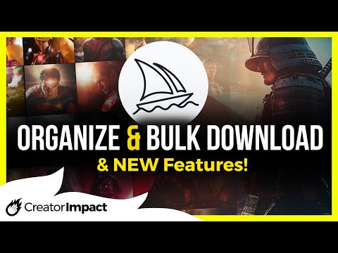 Hide, Bulk Download & NEW ORGANIZER in Midjourney (Folder System!)