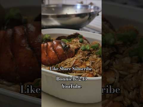 #LobsterandShrimpFriedRice #Lobster #shrimp #Rice