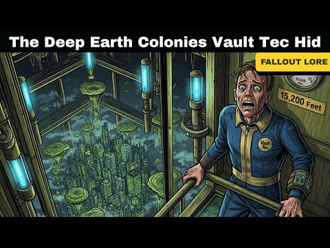 The Deep Earth Colonies Vault Tec Hid Below Vaults | Fallout Lore
