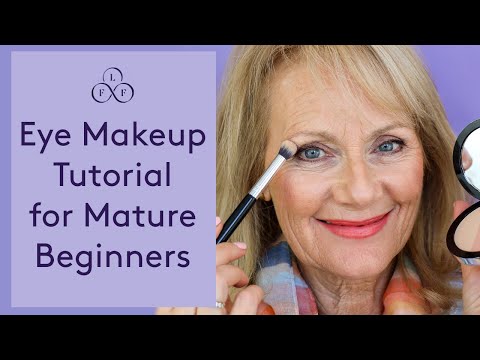 Easy Eye Makeup Tutorial for Mature Beginners - Makeup For Older Women | Look Fabulous Forever