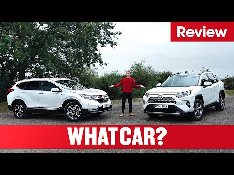 2021 Toyota RAV4 vs Honda CR-V – hybrid SUV showdown | What Car?