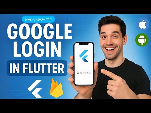 Google Sign in Flutter | Firebase Google Sign in Flutter (Android & IOS)