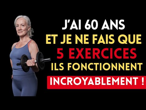 Tout Adulte de Plus de 60 Ans Doit Faire Ces 5 Exercices Sans Matériel Pour un Corps Plus Solide