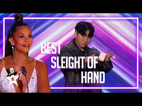 7 AMAZING Sleight of Hand Magicians on Got Talent!