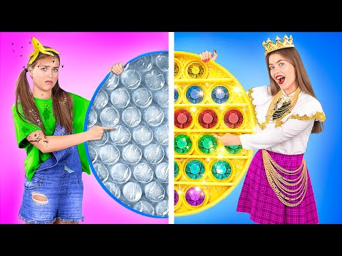 Богатая близняшка vs бедная близняшка в колледже!