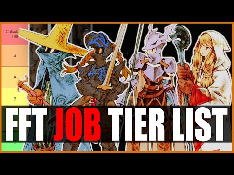 The BEST + WORST Jobs in Final Fantasy Tactics