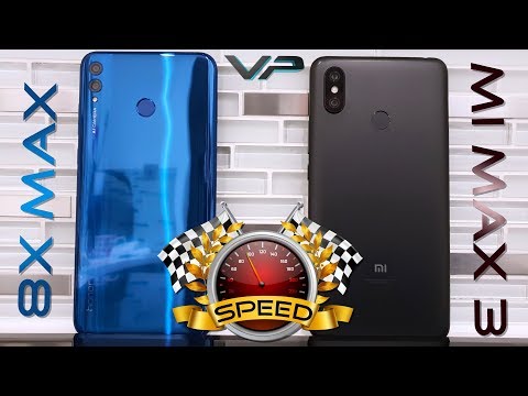Honor 8X Max vs Xiaomi Mi Max 3 Speed Test
