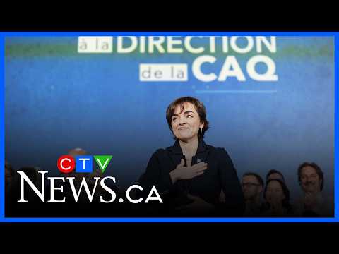 Christine Fréchette named Quebec premier