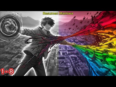 Rechazado por ser incoloro, ¡despierta un poder que DEVORA otros colores! Full 1 - 8 Resumen Manhwa