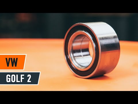 How to change front wheel bearing on VW GOLF 2 [TUTORIAL AUTODOC]