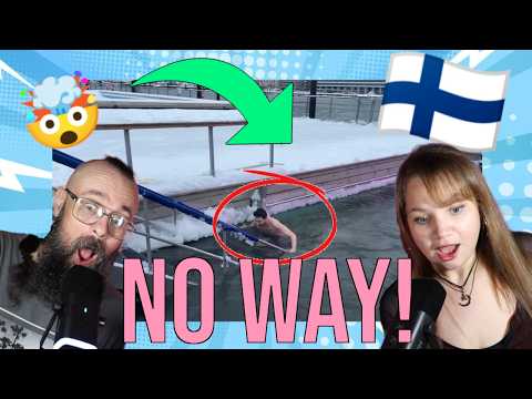 3rd WORLD PEOPLE REACT: FINLAND CHANGED MY LIFE! POLAR PLUNGE & SAUNA IN HELSINKI | FINLAND REACTION