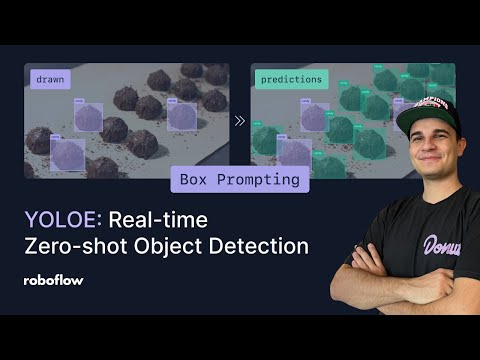 YOLOE: Real-time Zero-shot Object Detection | Visual Prompting | Live Coding & Q&A (Mar 14th)