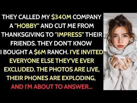 I Wasn't Invited To Thanksgiving This Year. So I Invited Everyone Else To My $6,000,000 Estate...