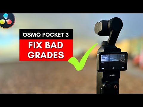 Grading D-Log M & HLG with OSMO POCKET 3 - Best PRO Tips inc. COLOR MANAGEMENT