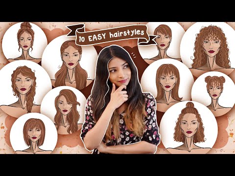Draw SUPER EASY hairstyles on Adobe Illustrator for croquis