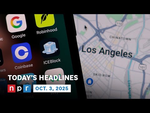 Apple Removes 'ICEBlock' From Its App Store | NPR News Now