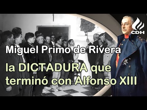 La DICTADURA de PRIMO de RIVERA🔻 El fin de la RESTAURACIÓN borbónica