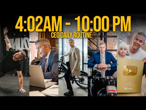 Daily Routine of a CEO - How I Structure my Day (Update)