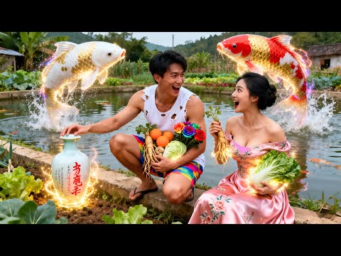 หนุ่มยากจนบังเอิญเก็บแจกันหยกวิเศษได้ กลายเป็นราชาเกษตรและเลี้ยงปลาเทพ