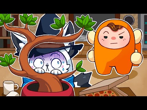 Among Us but I'm Evil and Sneaky